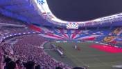 超震撼!申花赛前打出巨型Tifo